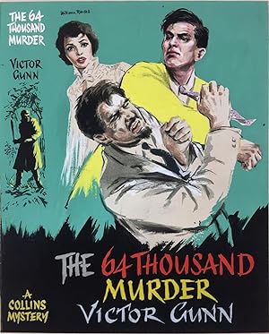 The 64 Thousand Murder ( Original Dustwrapper Artwork )