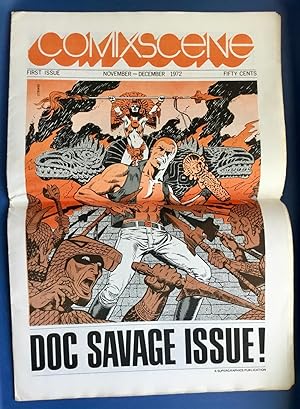 COMIXSCENE No. 1 : DOC SAVAGE ISSUE! (November - December1972) VF