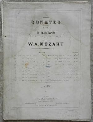 Sonates pour piano. N° 13.