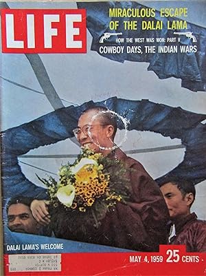 Life Magazine May 4, 1959 -- Cover: Dalai Lama's Welcome