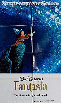 Walt Disney's Fantasia (MOVIE POSTER)