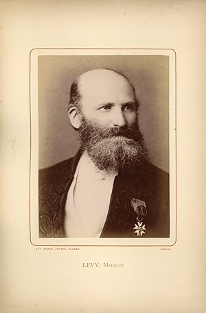 Ant. Meyer, Photog. Colmar, Maurice Lévy (1838-1910), ingénieur fançais