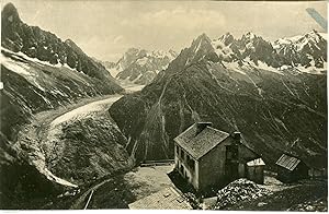 France, Chamonix-Mont Blanc, La Flégère, ca.1900 Vintage silver print