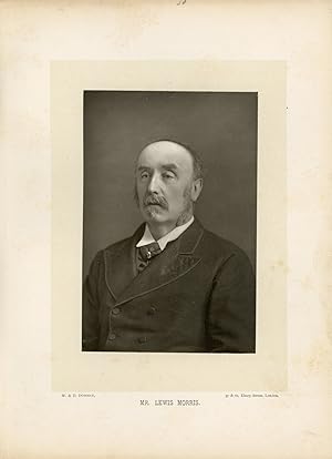 W & D Downey, London, Sir Lewis Morris (1833-1907)