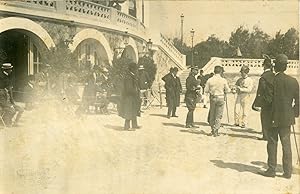 Lehnert et Landrock (Tunis), Championnat d'épée, 1908 vintage silver print
