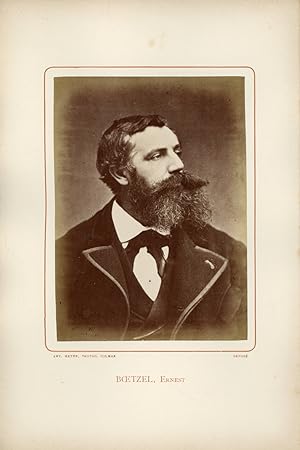 Ant. Meyer, Photog. Colmar, Ernest-Philippe Boetzel (1830-1913), dessinateur, graveur, illustrate...