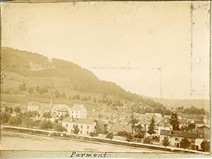 France, Vosges, Remiremont, Massif du Parmont ca.1899 vintage citrate print