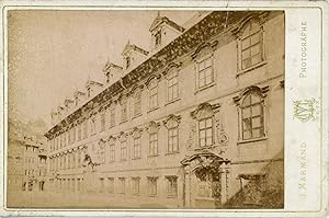 J. Marmand, Prague, Architecture, ca.1880, vintage albumen print