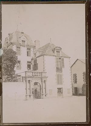 France, Un Hôtel Particulier, ca.1900, Vintage citrate print