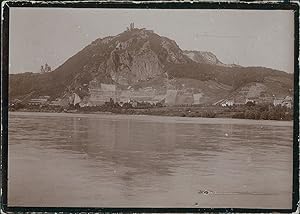 France, Marseille, Vue d'une colline, ca.1900, Vintage citrate print