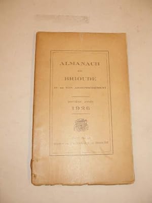 ALMANACH DE BRIOUDE ET DE SON ARRONDISSEMENt 1926