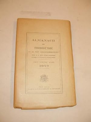 ALMANACH DE BRIOUDE ET DE SON ARRONDISSEMENT 1942