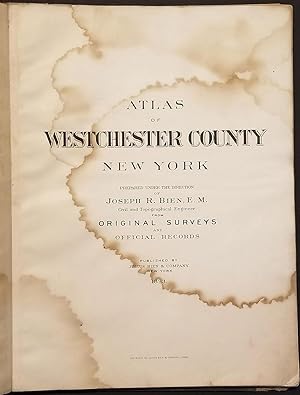 Atlas of Westchester County New York