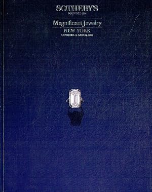 Sothebys October 1988 Magnificent Jewelry