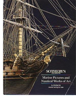 Sothebys 1993 Marine Pictures & Nautical Works of Art