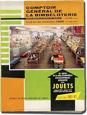 Comptoir general de la bimbeloterie (Original French toy company sales catalogue and supplements,...