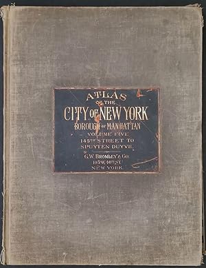 Atlas of New York City, Manhattan [Volume 5- 145th- Spuyten Duyvil]