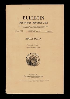 [Rockies, Yukon] Appalachia Mountain Club Bulletin : Vol. XIX No. 7 - February, 1926. Appalachia ...