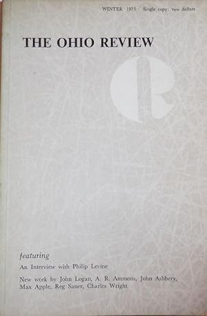 The Ohio Review Winter 1975 Volume XVI Number 2 (Signed by Levine)