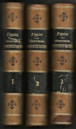 Exposition et Histoire des principales découvertes scientifiques modernes. (3 volumes). 1) Machin...