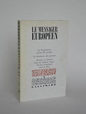 Le Messager Européen N°6. La Yougoslavie, Prison Des Peuples / La Désolation Des Paysans / Hommes...