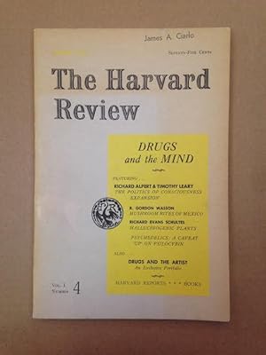 The Harvard Review Vol. 1, No. 4: Drugs and the Mind (Summer 1963)