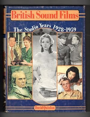 British Studio Films: The Studio Years 1928-1959 by David Quinlan