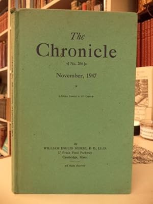 The Chronicle, November, 1947, Number 250