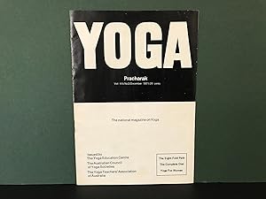 Yoga Pracharak - The National Magazine on Yoga: Vol. VII, No. 3, December 1971