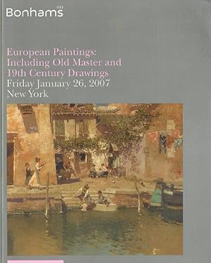 Bonhams January 2007 European Paintings inc. Old Master & 19th Century Drawings