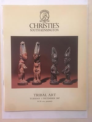 Tribal Art and ethnography from Africa, North Americas and the Pacific area : auction Tuesday 1 D...