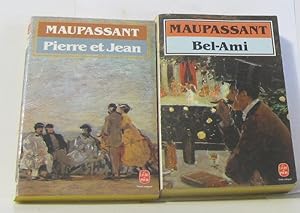 Lot de 2 livres Pierre et Jean - bel-ami