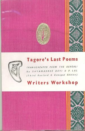 TAGORE'S LAST POEMS (Shesh-Lekha)