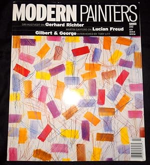 Modern Painters. Summer 2002. Lucien Freud, Gilbert & George, etc
