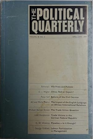 The Political Quarterly April-June 1967