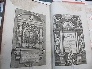 The Works. In Eight Books of the Laws of Ecclesiastical Polity