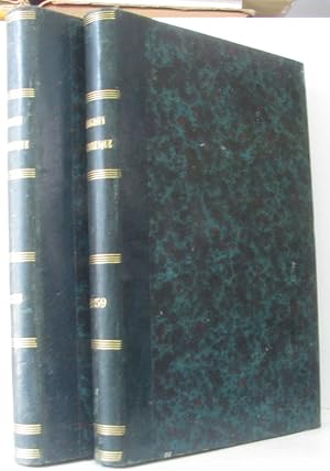 Le magasin pittoresque - 1858 et 1859 (2 numéros consécutifs année complète par volume)