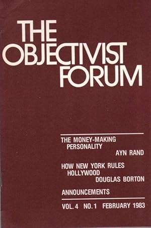 The Objectivist Forum Vol.4 No. 1 February 1983