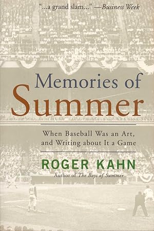 Memories of Summer: When Baseball Was an Art, and Writing About It a Game