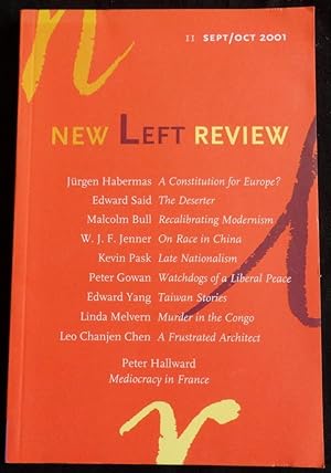 New Left Review. Sept/October 2001.