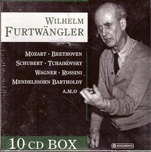 10 CD-Box Wilhelm Furtwängler (Mozart, Beethoven, Schubert, Tschikowsky, Wagner, Rossini, Mendels...