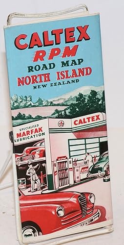 Caltex Power-Chief [aka RPM] Road Map North Island New Zealand