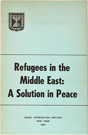 Refugees in the Middle East: a Solution in Peace