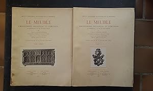 Le Meuble. Ameublement Provençal et Comtadin du moyen-âge à la fin du XVIIIe siècle. Tomes 1 et 2