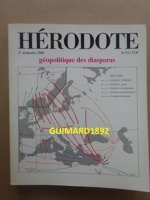 Hérodote n°53 Géopolitique des diasporas