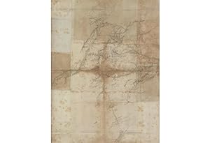 AFGHANISTAN  KANDAHAR / URUZGAN / HELMAND: [Untitled Manuscript Map of the Region to the North o...