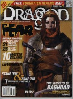 Dragon. Your Official Dungeons & Dragons Magazine. #288, #289, #290, #291.