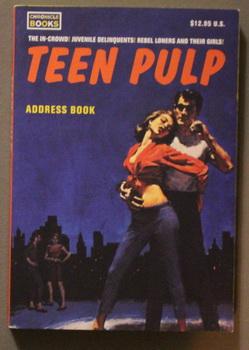 TEEN PULP - ADDRESS BOOK. (Unused, Unmarked)