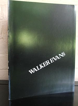 Walker Evans: 250 Photographs by Walker Evans Opening Friday from 4 to 7 pm January 6 thru Februa...