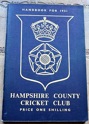 Hampshire County Cricket Club Illustrated Handbook 1950 [1951]